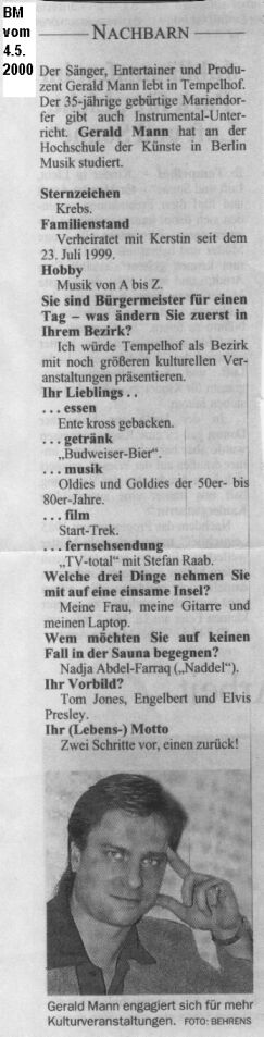 Zeitungsausschnitt zum Verkleinern anklicken