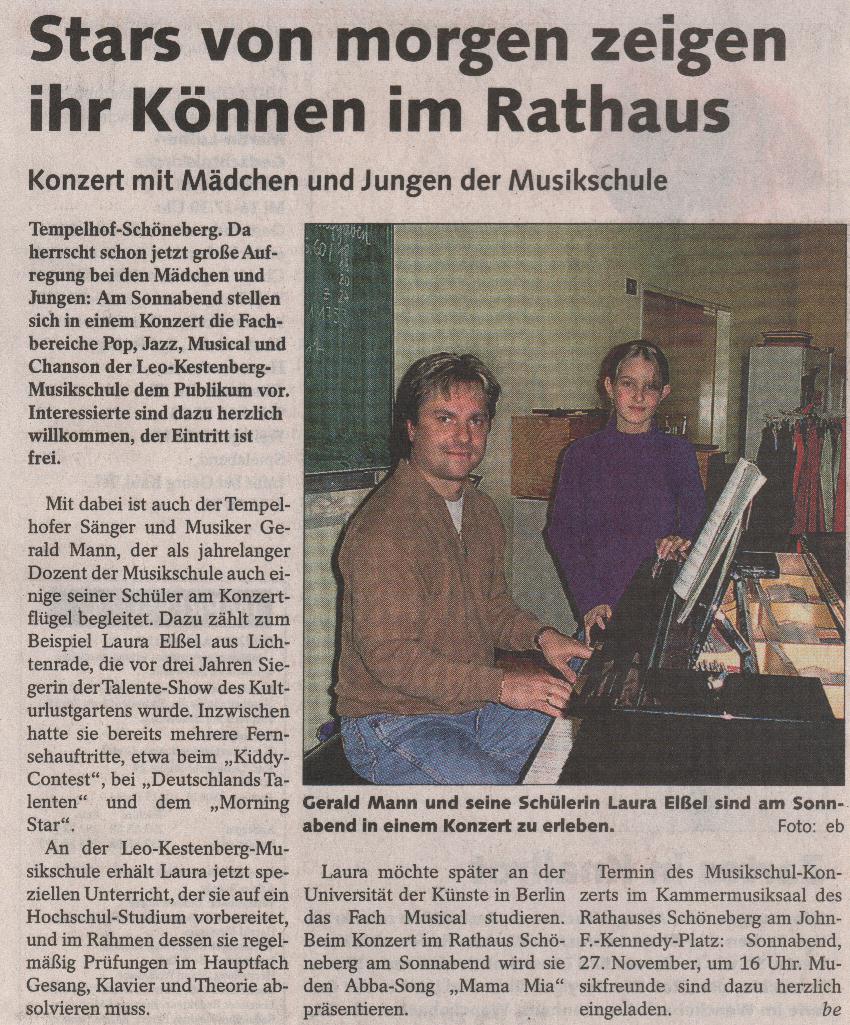 Zeitungsausschnitt zum verkleinern anklicken