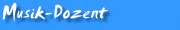 Musikdozent